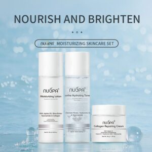 Moisturizing Skincare Set — Lotion · Toner · Repairing Cream